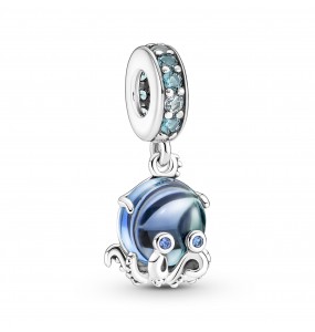 Charm Pendant Murano Adorable Poulpe