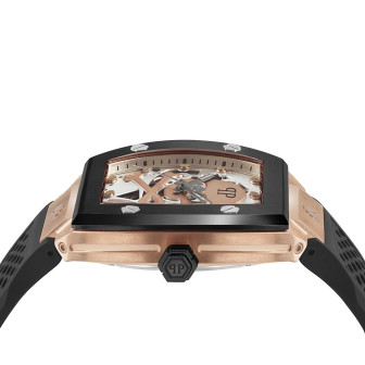 Philipp Plein - Montre Homme Collection High-Conic - The Skeleton  PWBAA0121