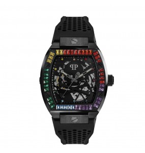 Philipp Plein - Montre Mixte / Unisexe Collection High-Conic - The Skeleton  PWBAA0621