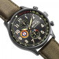 Montre Homme AVI-8 Hawker Hurricane cadran gris/bracelet cuir vert - AV-4011-0D Montre Homme AVI-8 Hawker Hurricane cadran gris/bracelet cuir vert - AV-4011-0D