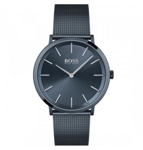 Montre Homme Boss Skyliner en Acier Bleu Ref 1513827