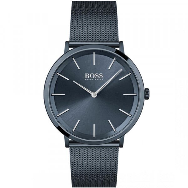 Montre Homme Boss Skyliner en Acier Bleu Ref 1513827