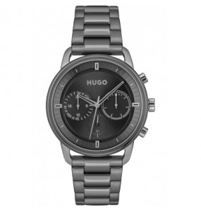 Montre Homme Hugo Advise en Acier Gris Ref 1530234