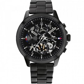 Montre Homme Tommy Hilfiger Henry en Acier Noir Ref 1710478