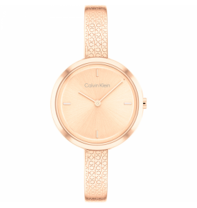 Montre Femme Calvin Klein Beam en Métal Doré Rose Ref 25200183