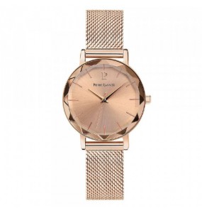 Montre Femme Pierre Lannier Multiples en Acier Rose Ref 010P958