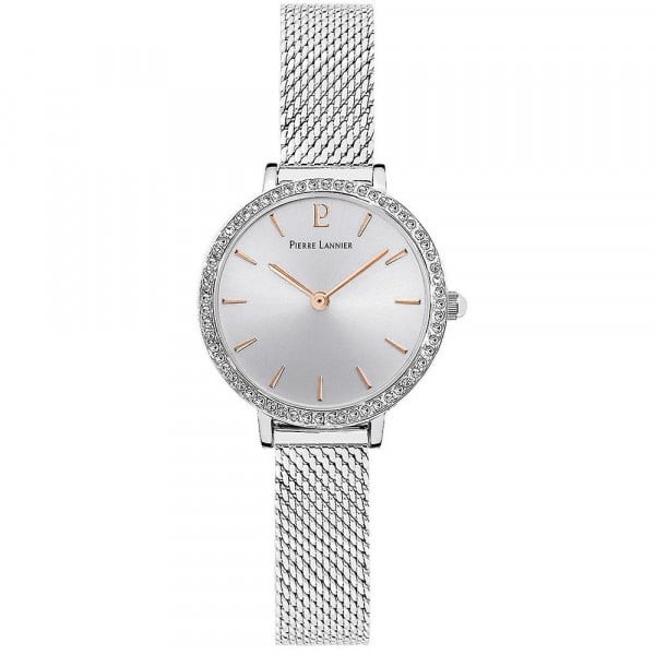 Montre Femme Pierre Lannier Nova en Acier Argenté Ref 022G628