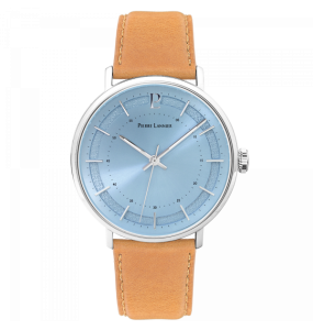 Montre Homme Pierre Lannier Gaius en Cuir Marron Ref 204H164