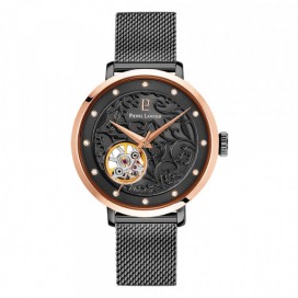 Montre Femme Pierre Lannier Eolia en Acier Noir Ref 310F988