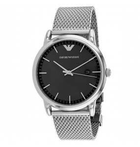 Montre Homme Emporio Armani Montres Luigi en Acier Argenté Ref AR11069