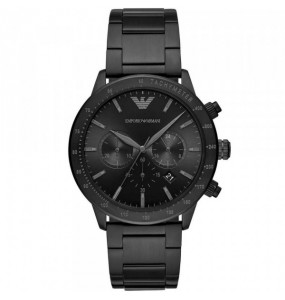 Montre Homme Emporio Armani Montres Mario en Acier Noir Ref AR11242