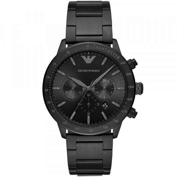 Montre Homme Emporio Armani Montres Mario en Acier Noir Ref AR11242