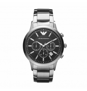 Montre Homme Emporio Armani Montres Renato en Acier Argenté Ref AR2434