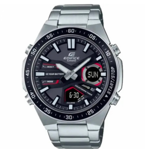 Montre Homme Casio Edifice en Métal Argenté Ref EFV-C110D-1A4VEF