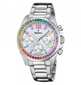 Montre Femme Festina SS22 en Acier Argenté Ref F20606/2