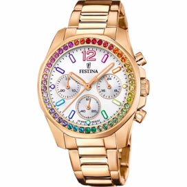 Montre Femme Festina en Métal Doré Ref F20639/2