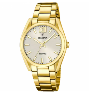 Montre Femme Festina en Métal Doré Ref F20640/1