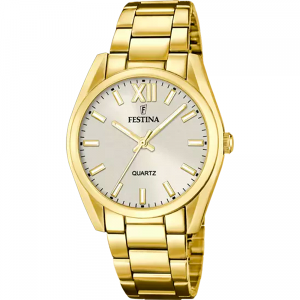 Montre Femme Festina en Métal Doré Ref F20640/1