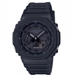 Montre Homme Casio G-Shock en Résine Noir Ref GA-2100-1A1ER