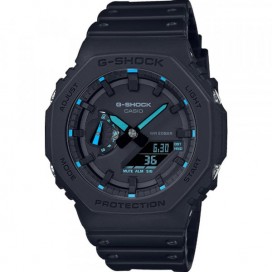 Montre Homme Casio G-Shock en Résine Noir Ref GA-2100-1A2ER