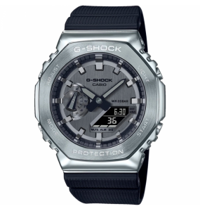 Montre Homme Casio G-Shock en Résine Noir Ref GM-2100-1AER