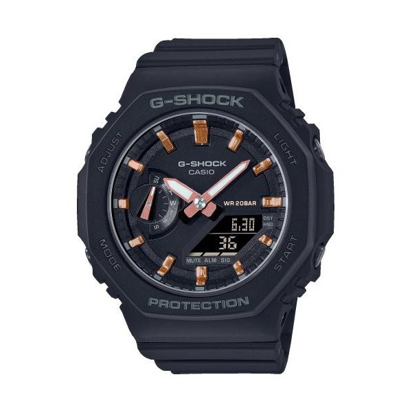 Montre Homme Casio G-Shock en Résine Noir Ref GMA-S2100-1AER