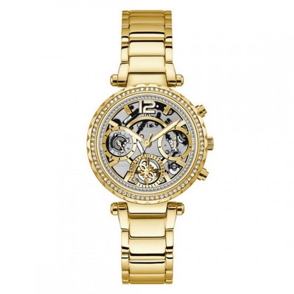 Montre Femme Guess Ladies Dress en Acier Doré Ref GW0403L2