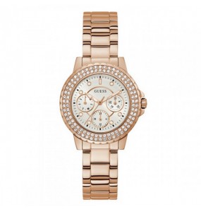 Montre Femme Guess Ladies Sport en Acier Doré Rose Ref GW0410L3
