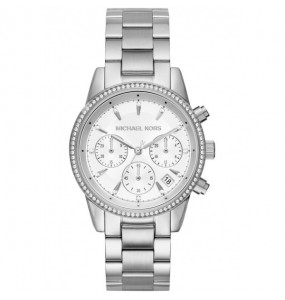 Montre Femme Michael Kors Ritz en Acier Argenté Ref MK6428