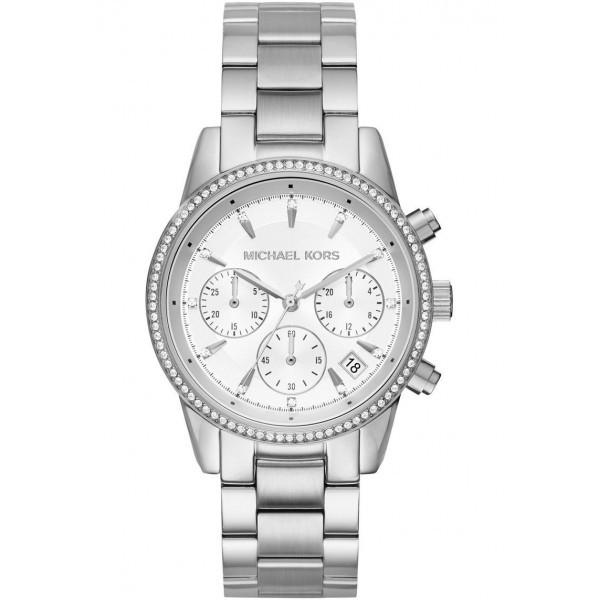 Montre Femme Michael Kors Ritz en Acier Argenté Ref MK6428