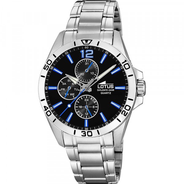 Montre Homme Lotus Montres SS22 en Acier Argenté Ref 18812/4