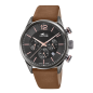 Montre Homme Lotus Montres SS22 en Cuir Marron Ref 18687/2