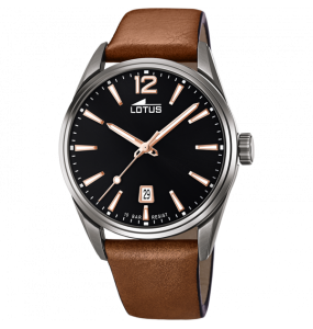 Montre Homme Lotus Montres en Cuir Marron Ref 18685/2