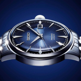 Montre Homme SEIKO Presage Bluemoon Cocktail Bleu - SRPB41J1