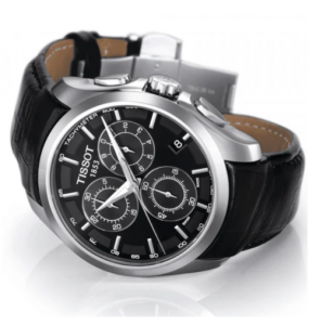 Montre Homme TISSOT Couturier Automatique Chrono Noir - T0356271605100