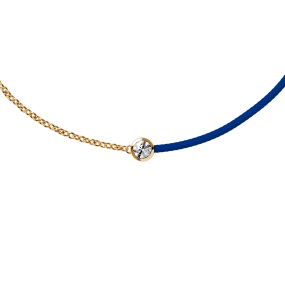 ICE - Jewellery - Diamond bracelet - Chaine et cordon - Dark blue