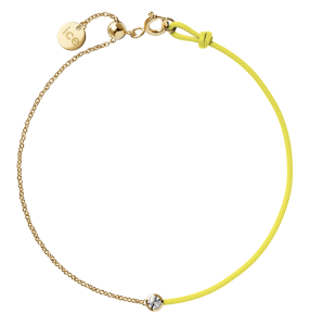 ICE - Jewellery - Diamond bracelet - Chaine et cordon - Yellow