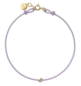 ICE - Jewellery - Diamond bracelet - Cordon - Lilac KID