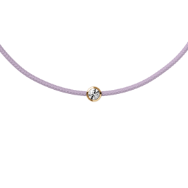 ICE - Jewellery - Diamond bracelet - Cordon - Lilac KID