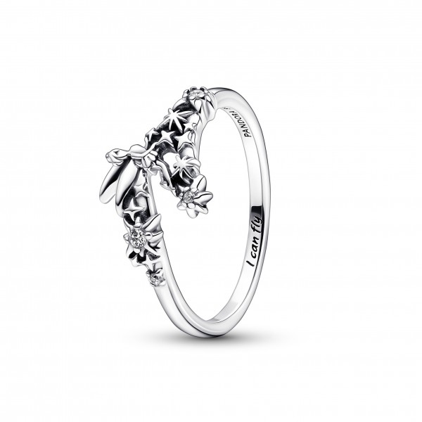 Bague Pandora Scintillante Fée Clochette Disney