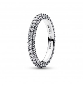 Bague Pandora Rang Pavée Pandora Timeless