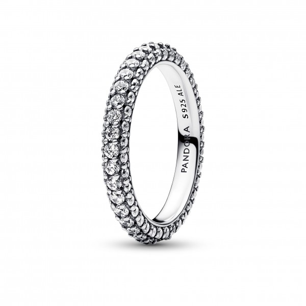 Bague Pandora Rang Pavée Pandora Timeless