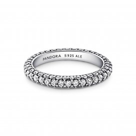 Bague Pandora Rang Pavée Pandora Timeless