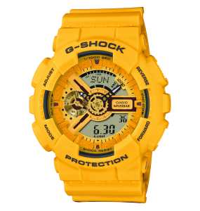 Montre Homme Casio G-Shock bracelet Résine GA-110SLC-9AER