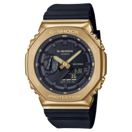 Montre Homme Casio G-Shock bracelet Résine GM-2100G-1A9ER