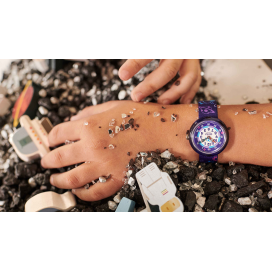 Montre Enfant Flik Flak Plan It bracelet PET recyclé FBNP182