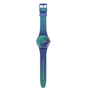 Montre Femme Fade To Teal SWATCH Bleu - SO29N708