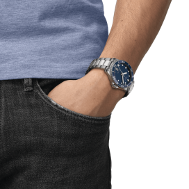 Montre Homme Tissot Seastar bracelet Acier T1204101104100
