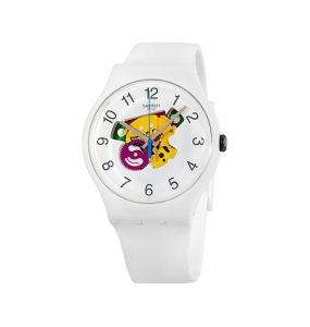 Montre Mixte SWATCH Candinette Blanche - SUOW148