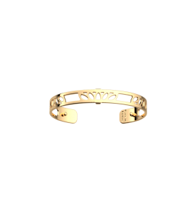 Les Georgettes Bracelet manchette Lotus, Collection Les Essentielles - Taille 8 mm